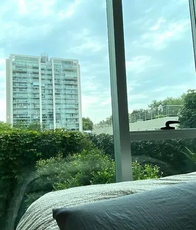 Monoambiente Edificio Domus Full Gym Piscina Infinita Laundry Seguridad24Hs Apartment Vicente Lopez Exterior photo